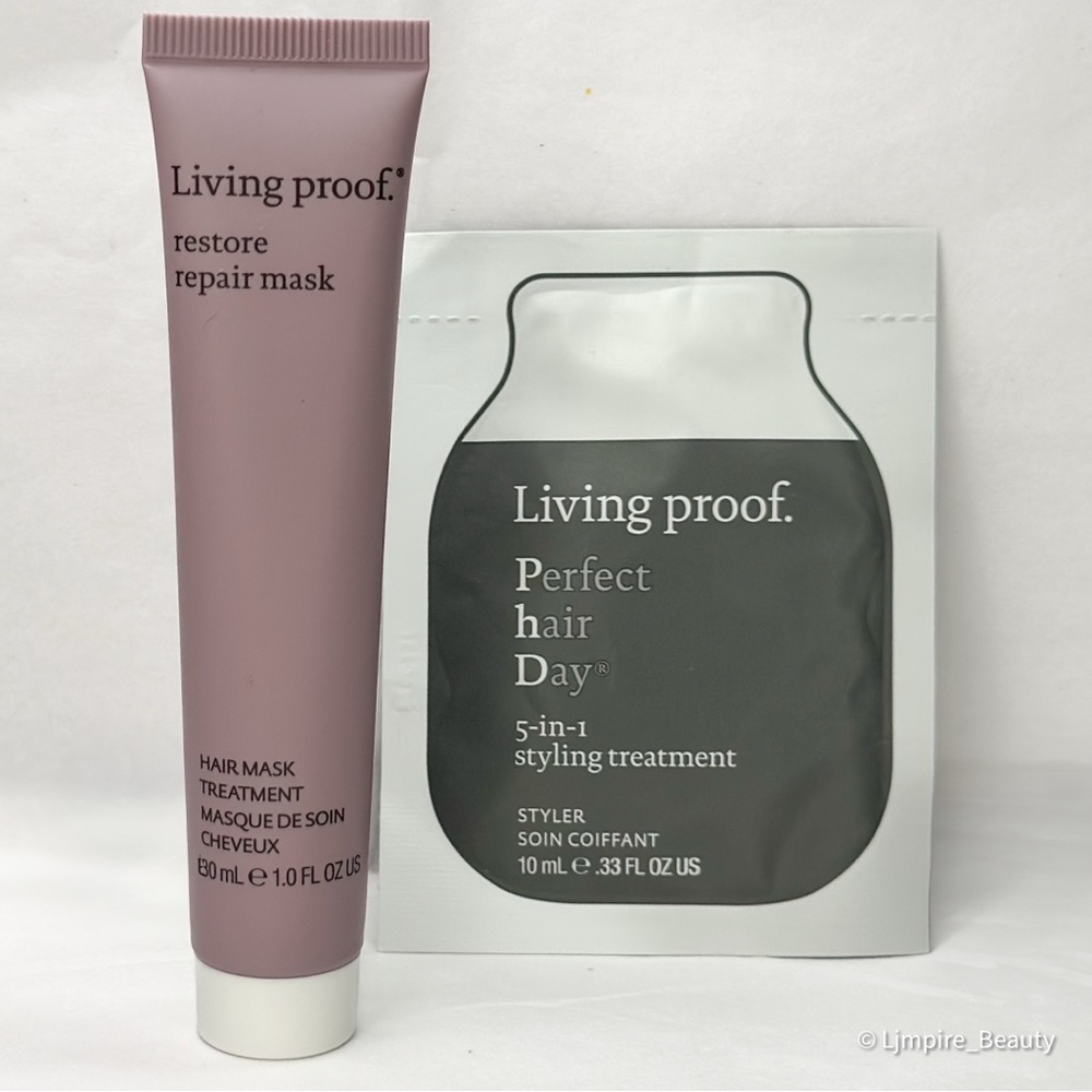 🎁 LIVING PROOF 2pc Restore Repair Mask & PHD 5 in 1 Treatment Set